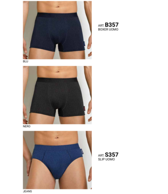 TRIS SLIP UOMO S357 Ingrosso Slip e boxer uomo Tellini S.r.l.