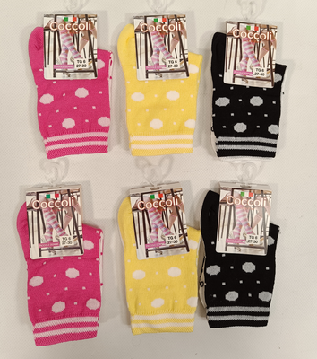 GIRL'S SOCKS BC412 Tellini S.r.l. Wholesale Clothing