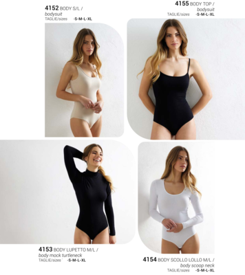 DÁMSKÉ TĚLO S/L 4153 LUPETTO Tellini S.R.L. Velkoobchodní oblečení