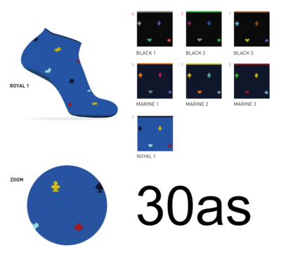 BOLD MEN'S SHORT SOCKS Tellini S.r.l. Wholesale Clothing