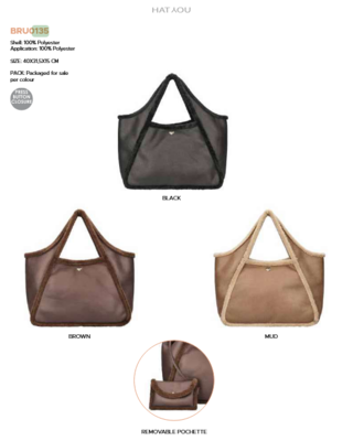 BORSA DONNA BRU0135 Tellini S.R.L. Velkoobchodní oblečení