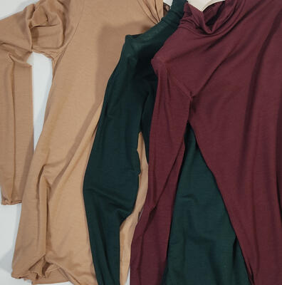 DÁMSKÝ S/L SVETR 4066C BAREVNÝ ROLVÁK Tellini S.R.L. Velkoobchodní oblečení