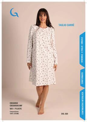 CAMICIA NOTTE D. M/LC553/ CB550050 Tellini S.R.L. Veleprodajna odjeća