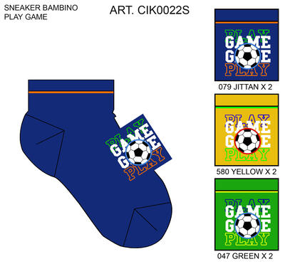 CALZINO CORTO BAMBINO CIK0022S Tellini S.r.l. Wholesale Clothing