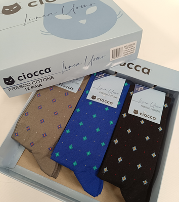 PÁNSKÉ KRÁTKÉ PONOŽKY CIU0019C Tellini S.R.L. Velkoobchodní oblečení