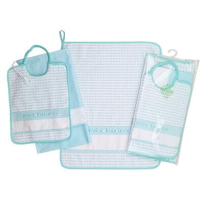 TRIS NURSERY PACK COM282B MY NAME IS Tellini S.r.l. Wholesale Clothing