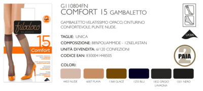 DÁMSKÉ KOMFORTNÍ KOLENO 15 Tellini S.R.L. Velkoobchodní oblečení