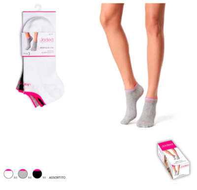 TRIS DÁMSKÉ PONOŽKY DMCJB785 Tellini S.R.L. Velkoobchodní oblečení