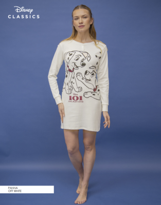 CAMICIA NOTTE DONNA M/L DYD1797 Tellini S.r.l. Wholesale Clothing