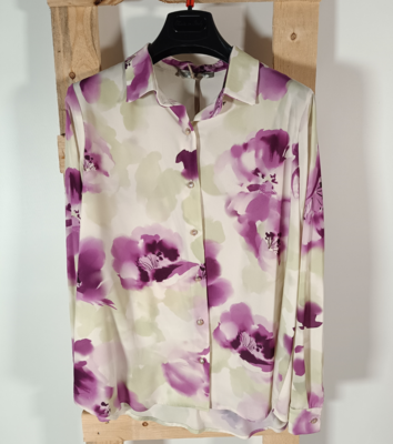 CAMICIA DONNA M/L E24148 Tellini S.r.l. Ingrosso Abbigliamento