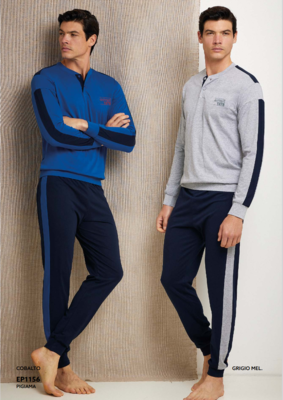 PIGIAMA UOMO M/L EP1156 Ingrosso Intimo Tellini S.r.l.