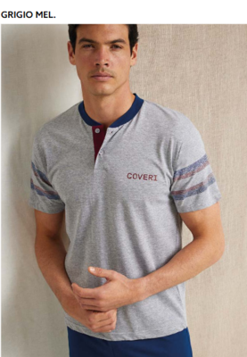 MEN'S PAJAMAS M/S EP1167 Tellini S.r.l. Wholesale Clothing