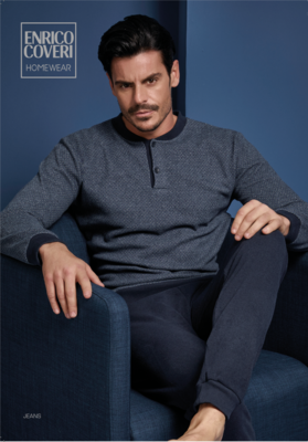 MEN'S PAJAMAS S/L EP2146 Tellini S.r.l. Wholesale Clothing