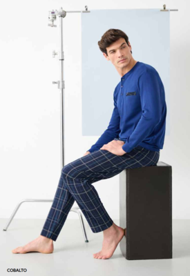 PIGIAMA UOMO M/L EP2188 Tellini S.r.l. Wholesale Clothing