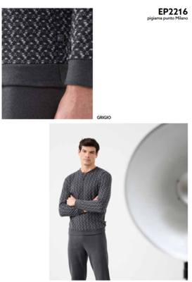 PIGIAMA UOMO M/L EP2216 Tellini S.R.L. Veleprodajna odjeća
