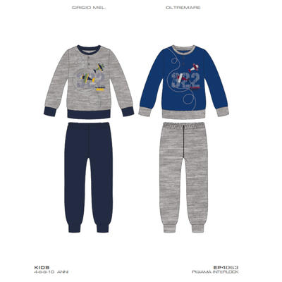PIGIAMA BAMBINO M/L EP4063 Ingrosso Pigiami 0/16 Anni Tellini S.r.l.