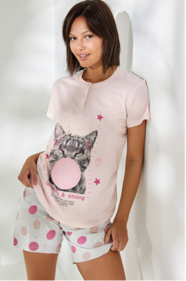 WOMEN'S PAJAMAS M/M EP5213 Tellini S.r.l. Wholesale Clothing