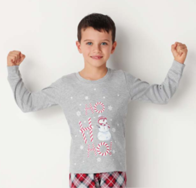 PIGIAMA BAMBINO/BAMBINA M/L EPB04 NATALE Tellini S.R.L. Velkoobchodní oblečení