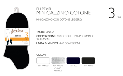 TRIS MINICALZINO F115534 Tellini S.R.L. Velkoobchodní oblečení