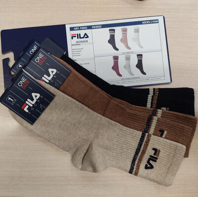 WOMEN'S SHORT SOCK F3251 Tellini S.r.l. Wholesale Clothing