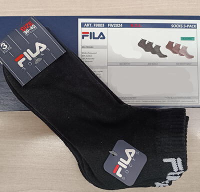 TRIS SHORT SOCKS MEN F9803 Tellini S.r.l. Wholesale Clothing