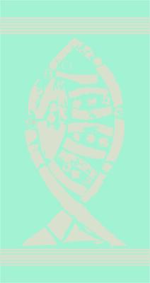 BLUE FOUTA BEACH TOWEL 90X170 Tellini S.r.l. Wholesale Clothing