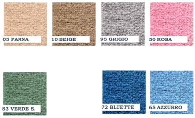 PARURE CARPET BAGNO LEAF 3PZ Tellini S.r.l. Wholesale Clothing