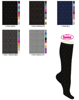 CALZINO CORTO DONNA W061 FUN Tellini S.R.L. Veleprodajna odjeća