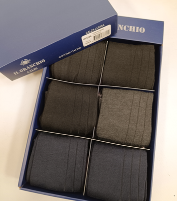 MEN'S LONG SOCK GC204 Tellini S.r.l. Wholesale Clothing