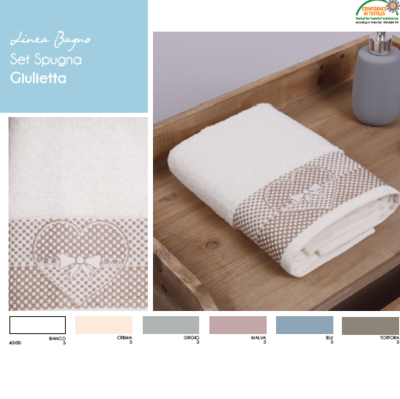 GIULIETTA TOWEL 50X100 Tellini S.r.l. Wholesale Clothing