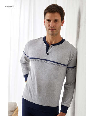 MUŠKA PIDŽAMA M/L GP1146 Tellini S.R.L. Veleprodajna odjeća