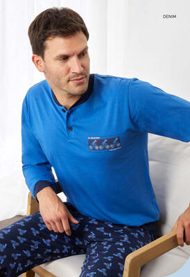 MUŠKA PIDŽAMA M/L GP1147 Tellini S.R.L. Veleprodajna odjeća