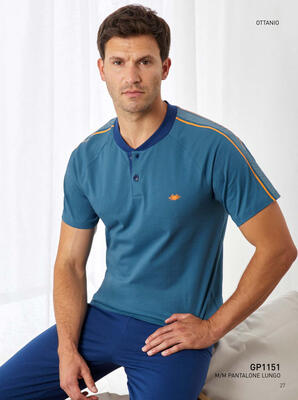 MUŠKA PIDŽAMA S/R GP1151 Tellini S.R.L. Veleprodajna odjeća