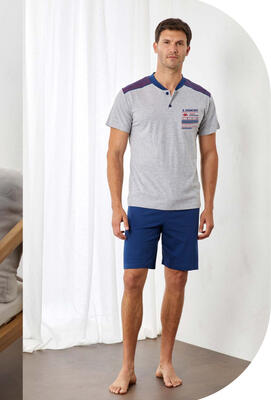 MEN'S PAJAMAS M/S GP1158 Tellini S.r.l. Wholesale Clothing