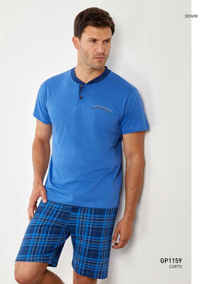 MEN'S PAJAMAS S/S GP1159 Tellini S.r.l. Wholesale Clothing