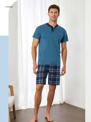 MEN'S PAJAMAS S/S GP1159 Tellini S.r.l. Wholesale Clothing