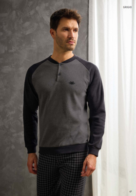 MEN'S PAJAMAS M/L GP2104 Tellini S.r.l. Wholesale Clothing