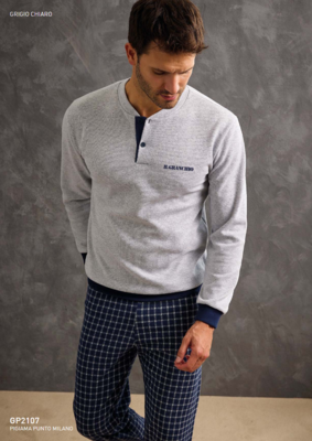 PIGIAMA UOMO M/L GP2107 Tellini S.R.L. Velkoobchodní oblečení