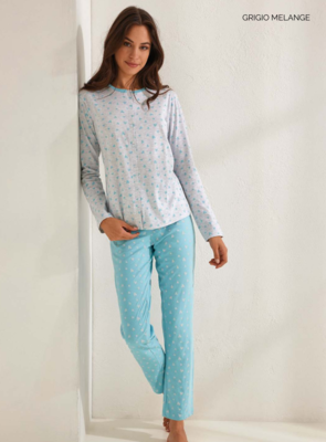WOMEN'S OPEN PAJAMAS M/L GP5093A Tellini S.r.l. Wholesale Clothing