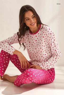WOMEN'S PAJAMAS M/L GP5093 Tellini S.r.l. Wholesale Clothing