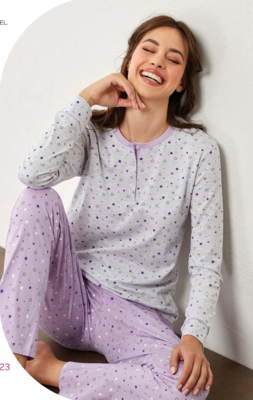 PIGIAMA DONNA M/L GP5123 Tellini S.R.L. Veleprodajna odjeća