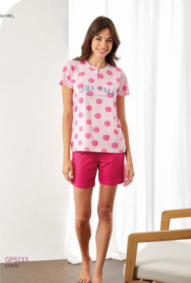 WOMEN'S PAJAMAS M/S GP5133 Tellini S.r.l. Wholesale Clothing