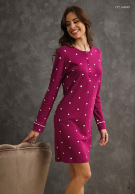 WOMEN'S NIGHTGOWN M/L GP6105 Tellini S.r.l. Wholesale Clothing