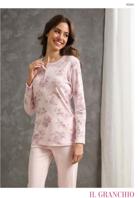 WOMEN'S PAJAMAS M/L GP6129 Tellini S.r.l. Wholesale Clothing