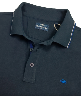 MEN'S POLO SHIRT L/S GR12 Tellini S.r.l. Wholesale Clothing