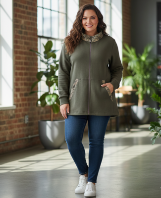 WOMEN'S SHAPED SWEATSHIRT 15/307/ST331 Tellini S.r.l. Wholesale Clothing