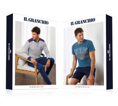 PIGIAMA UOMO M/M GP1157 Tellini S.R.L. Veleprodajna odjeća