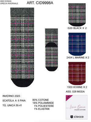 CALZINO ABS DONNA CID9998A Tellini S.R.L. Veleprodajna odjeća