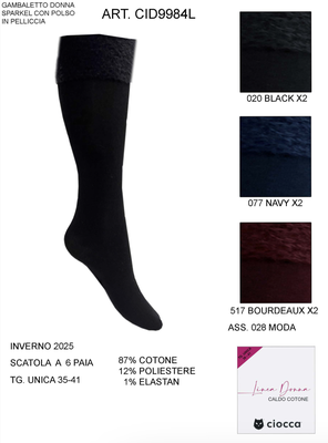 CALZINO LUNGO DONNA CID9984L Tellini S.R.L. Veleprodajna odjeća