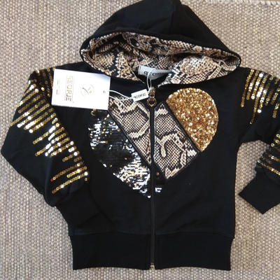 FELPA BAMBINA 20387 Ingrosso Abbigliamento Bambina 3/7 Anni Tellini S.r.l.